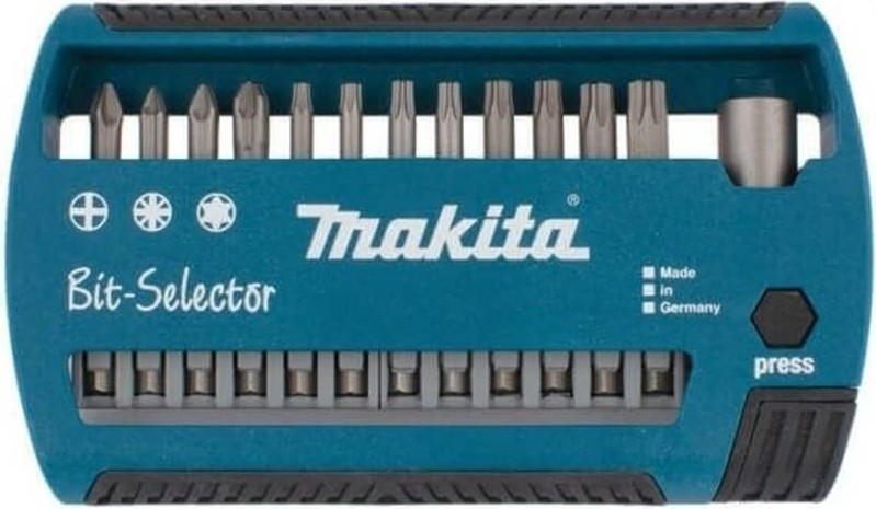 Набор бит и насадок  MAKITA CENTROFIX 12 предметов P-80466 P-80466