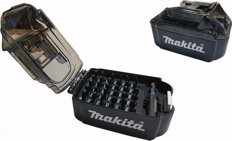 Набор бит и насадок MAKITA E-03084 impact black 31 предмет. - изображение 2