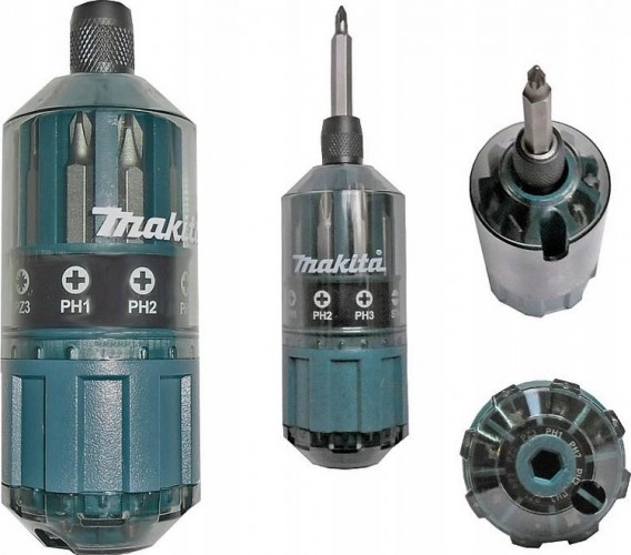 Набор бит и насадок  MAKITA MAKPAC 18 предметов B-28905-6 - изображение 2