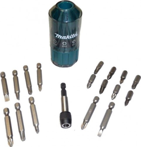 Набор бит и насадок  MAKITA MAKPAC 18 предметов B-28905-6 - изображение 4