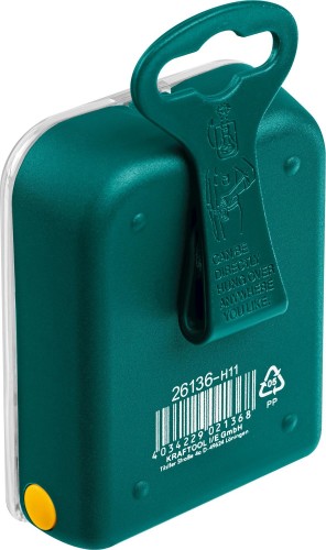 Набор бит KRAFTOOL EXPERT 26136-H11 в мобильном бит-боксе с клипсой, cr-v, 50мм, 11 пр 26136-H11 - изображение 2