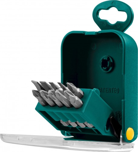 Набор бит KRAFTOOL EXPERT 26136-H11 в мобильном бит-боксе с клипсой, cr-v, 50мм, 11 пр 26136-H11 - изображение 3