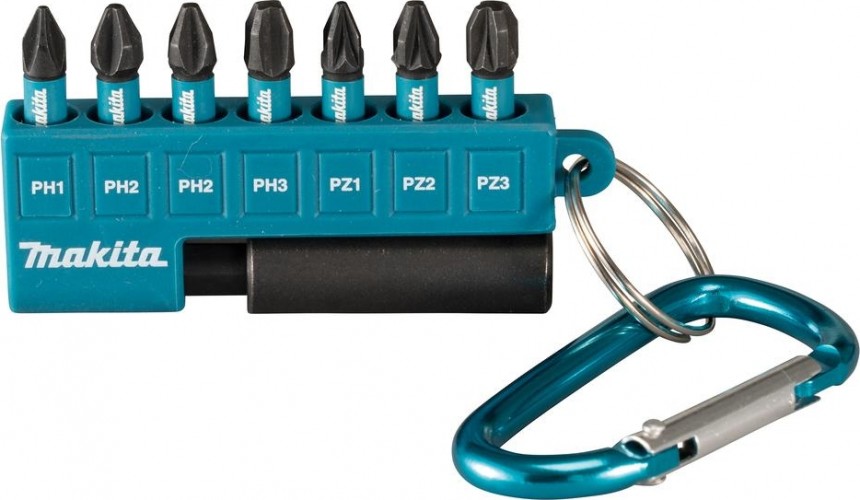 Набор бит MAKITA E-11994 Impact Black 25 мм 8 предметов E-11994