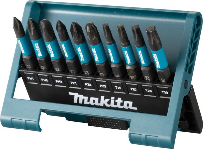 Набор бит MAKITA E-12011 Impact Black 50 мм 10 предметов E-12011 - изображение 4