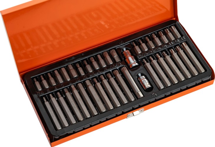 Набор бит MAXPILER MBS-40 (40 бит, металлический кейс) - изображение 3