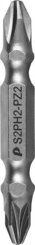 Набор бит ПРАКТИКА "Мастер" PH2 / PZ2 50мм двусторонняя, (в ленте 10 одиночных) 798-126 - изображение 2