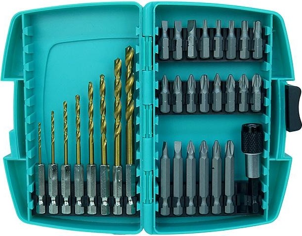 Набор бит Sturm 1 270 604 + сверла по металу, шестигранный хвостовик, 31пред 1270604