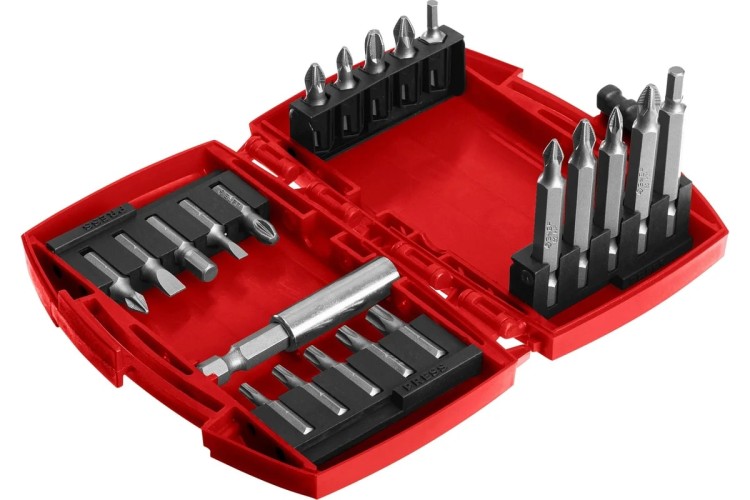 Набор бит ЗУБР МХ-21 CR-V с магнитным адаптером, в боксе 26600-H21 - изображение 2