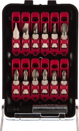 Набор бит ЗУБР РАКЕТА кованые в пластиковом боксе, 12шт. 26600-H12