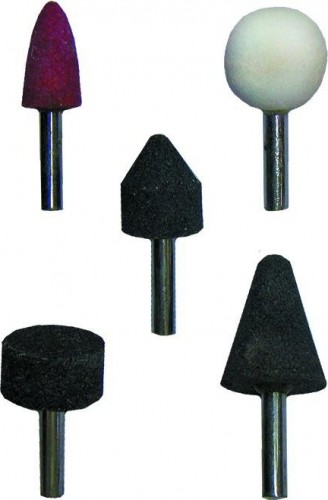 Набор бор-фрез абразивных Biber 70 701 для дрели (5шт.) тов-090536