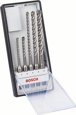 Набор буров BOSCH SDS-plus  5-10 мм Robust Line 7Х 2608576199