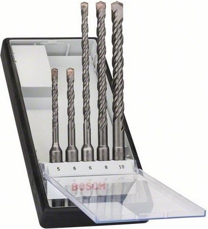 Набор буров BOSCH SDS-plus  6-10х165 мм Robust Line 2607019927