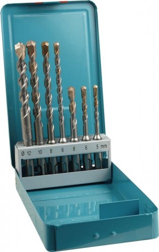 Набор буров HELLER  по бетону sds-plus prefix 5,6,8x110 мм, 6,8,10,12x160 мм (7 пр.) TD26594