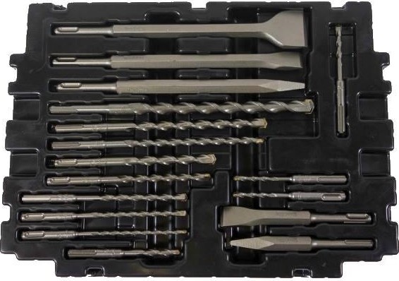 Набор буров и долот SDS-plus MAKITA MAKPAC 17 предметов B-53877 B-53877 - изображение 2