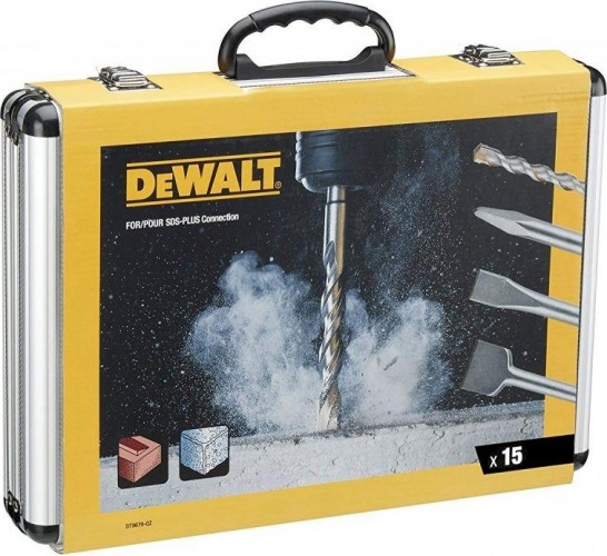 Набор буров и зубил DeWALT DT9679-QZ 15 шт