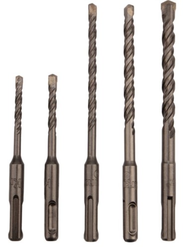 Набор буров Kranz KR-91-0406 по бетону, 5 шт.