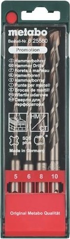 Набор буров METABO 625580000 (5,6,8,10)х160мм 625580000
