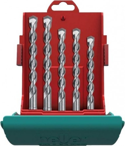 Набор буров по бетону Heller sds-plus bionic pro: 5, 6x110 мм + 8, 10 TD16491