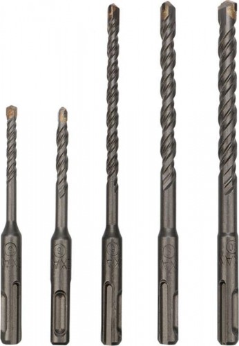 Набор буров REXANT SDS-plus 5-6 х110, 6-8-10 х160 мм, 5 шт. 91-0406