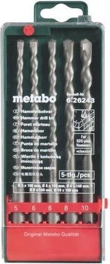 Набор буров SDS-plus classic METABO 5-6-6-8-10 мм  (5 шт.) 626243000