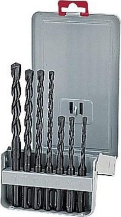 Набор буров SDS-plus METABO 5-6-6-8-8-10-12 мм  (7 шт.) 630584000