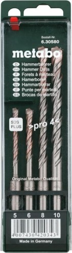 Набор буров SDS-plus METABO 5-6-8-10 мм  (4 шт.) 630580000