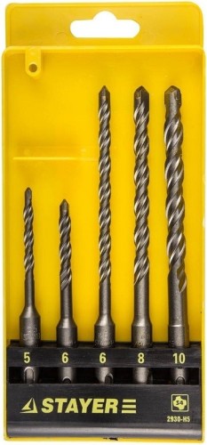 Набор буров SDS-Plus STAYER PROFESSIONAL 5 предметов 2930-H5 2930-H5