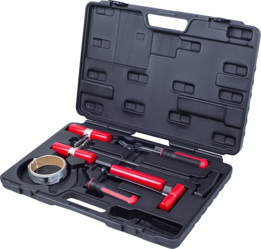 Набор для демонтажа вклеенных стекол МАСТАК 107-03009C кейс, 9 предметов