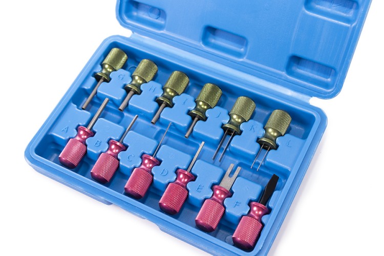 Набор для извлечения пинов СТАНКОИМПОРТ ST616 12 предметов