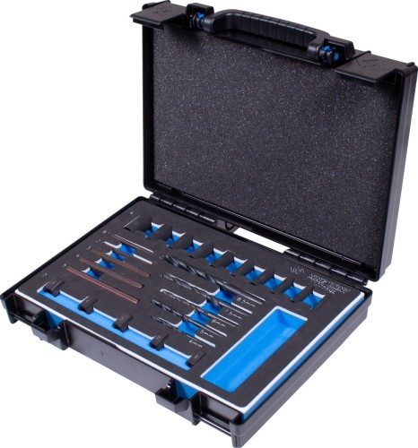 Набор для извлечения поврежденного крепежа KING TONY 11225SQE 5-14 мм, 25 предметов