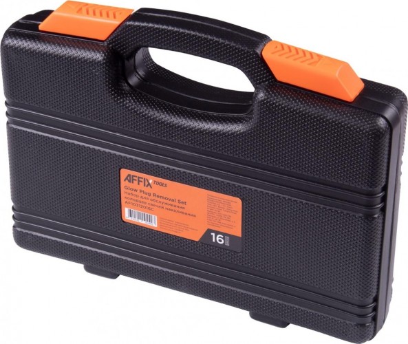 Набор для обслуживания колодцев свечей накаливания AFFIX кейс, 16 предметов AF10312016C - изображение 3
