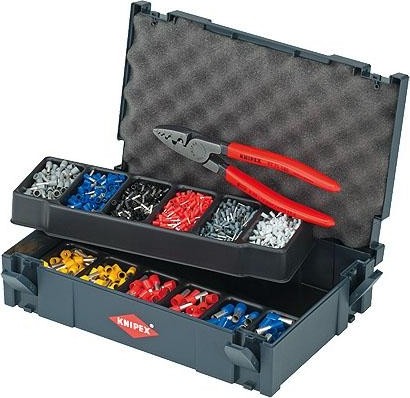 Набор для обжима кабельных наконечников KNIPEX 979006 (клеши + наконечники) KN-979006