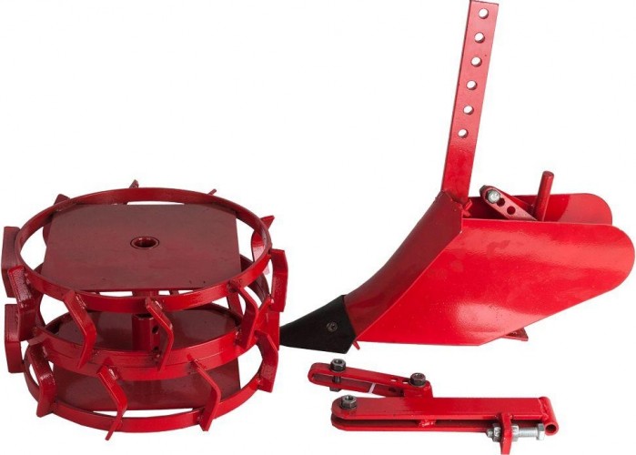 Набор для окучивания DDE для DDE "Мустанг-2/3" (сцепка, окучник, колеса) 51.55.10-12.02.20-51.0425