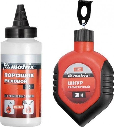 Набор для отбивки MATRIX отбивка + мел красный 84855 84855
