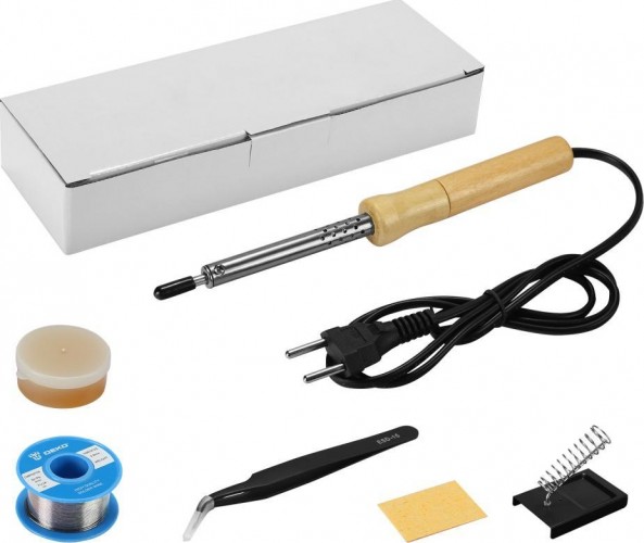 Набор для пайки DEKO SI20 30вт/220 в, 5 предметов 065-0410