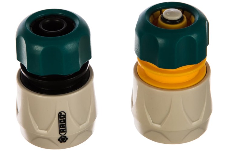 Набор для подключения шланга RACO ORIGINAL 1/2" + 1/2" с автостопом 4250-55265B