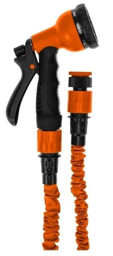 Набор для полива ЧЕТЫРЕ СЕЗОНА 62-0258 шланг 20 м, пистолет 7 реж., соединитель - изображение 2