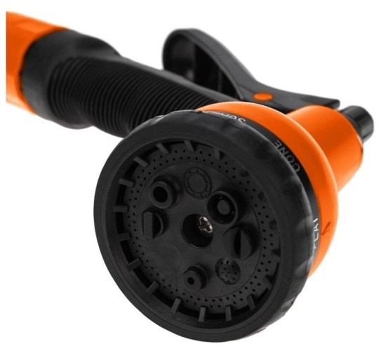 Набор для полива ЧЕТЫРЕ СЕЗОНА 62-0258 шланг 20 м, пистолет 7 реж., соединитель - изображение 4