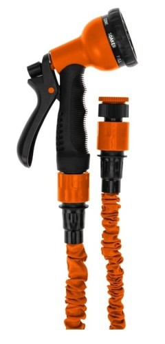 Набор для полива ЧЕТЫРЕ СЕЗОНА 62-0259 шланг 45 м, пистолет 7 реж., соединитель - изображение 2