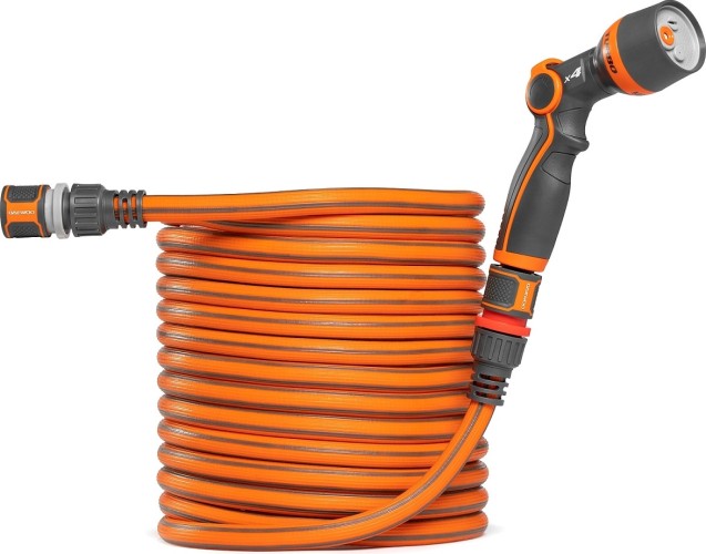 Набор для полива DAEWOO DWH 6105 шланг растягивающийся Aquazoom 30 м