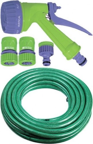 Набор для полива PALISAD 67424 шланг 1/2" 15м, 7-реж пистолет, соед., адаптер