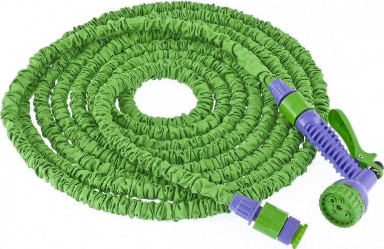 Набор для полива PALISAD 67546 усиленый растягивающийся шланг 15м, 7-реж пистолет - изображение 2