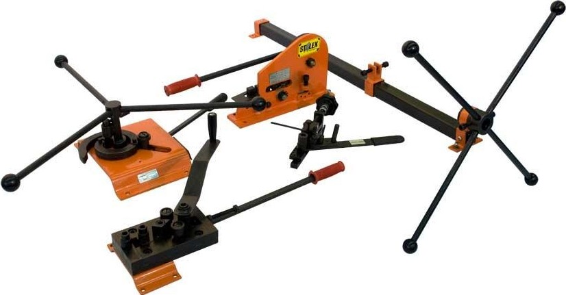 Набор для работы с прутком и квадратом STALEX W2 для гибки завитков 376102