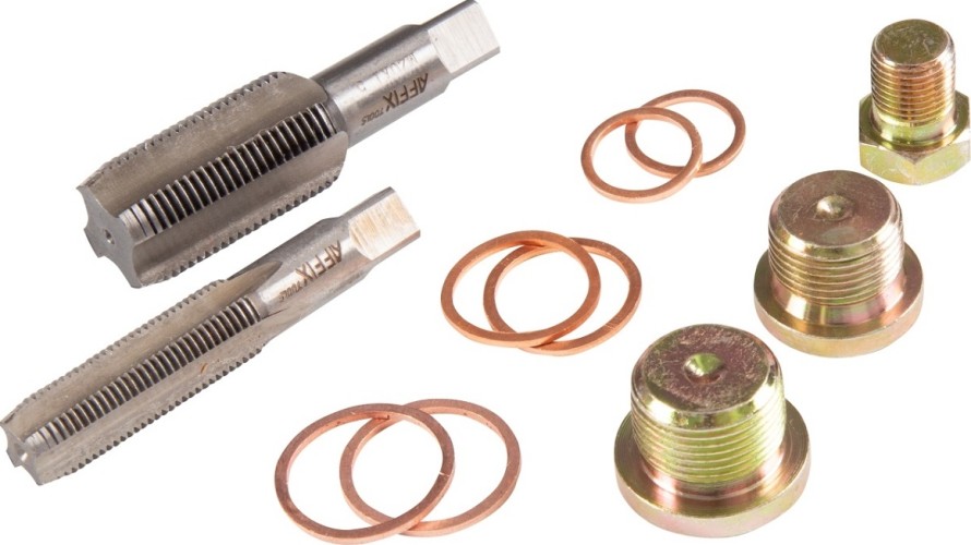 Набор для ремонта масляных пробок AFFIX AF10347114C 114 пред., кейс - изображение 3