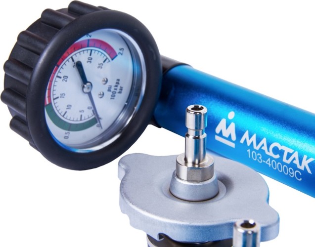 Набор для тестирования герметичности системы охлаж МАСТАК 103-40009C кейс 9 предметов - изображение 3