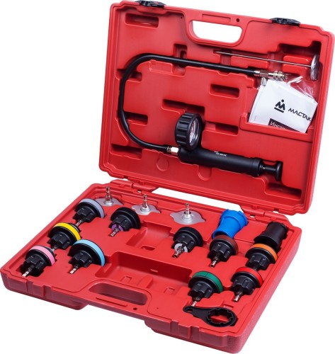 Набор для тестирования герметичности системы охлаж МАСТАК 18 предметов 103-40018C 103-40018C