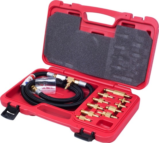 Набор для тестирования топливных систем впрыска МАСТАК 120-03015C европейских авто, 15 пред.