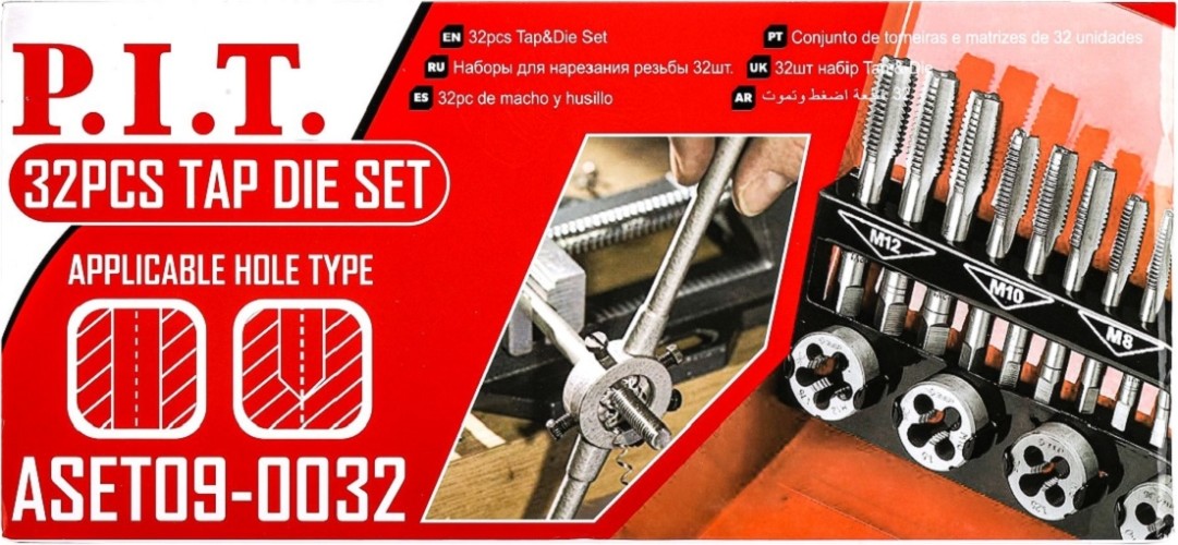 Набор для восстановления резьбы P.I.T. ASET09-0032 32 шт. - изображение 5