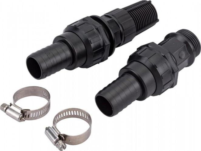Набор для всасывающих шлангов ЗУБР обратный клапан с фильтром, адаптер, два хомута 40316