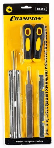 Набор для заточки цепей CHAMPION 4,0 (C6550) C6550